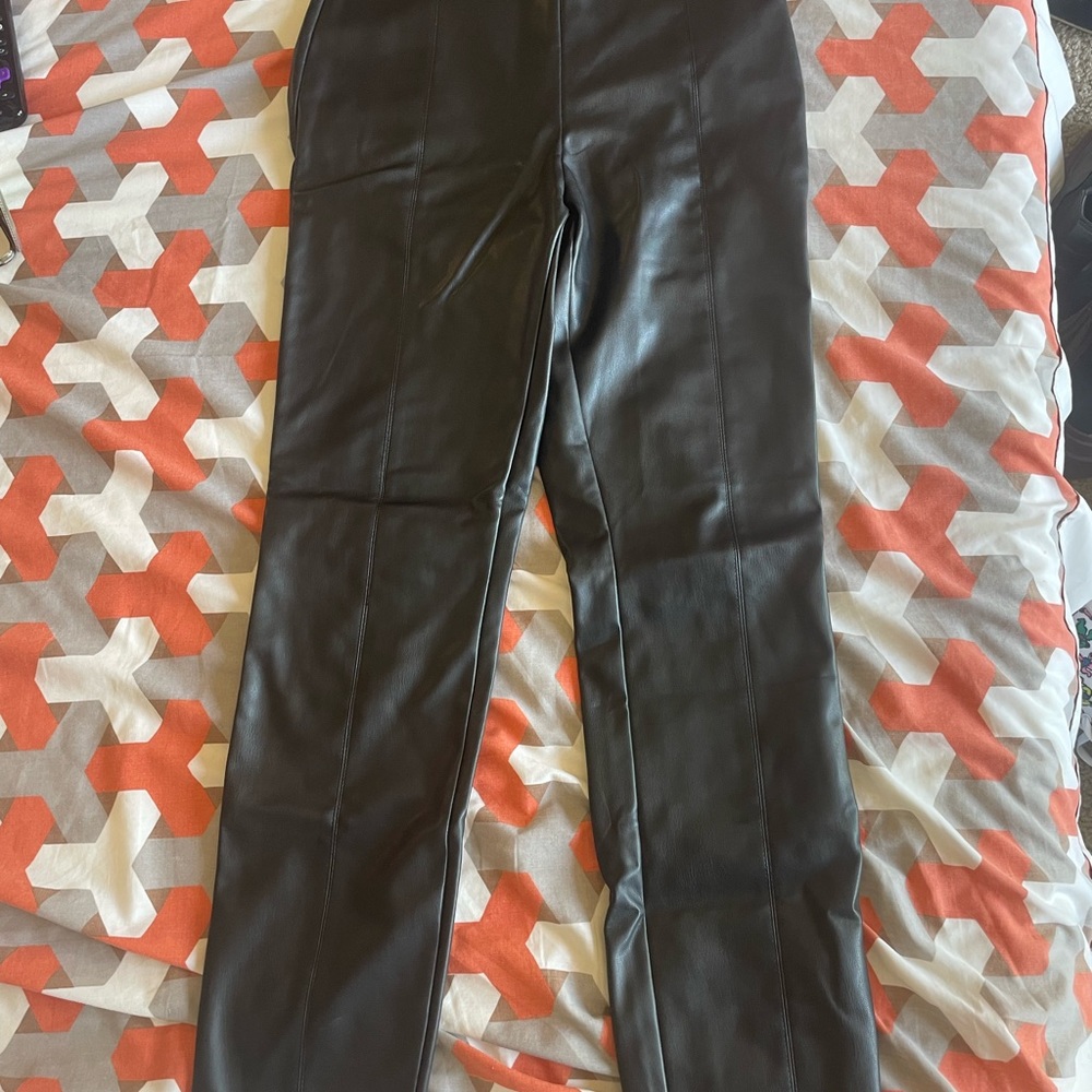 Zara Leather Pants